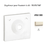 Enjoliveur pour poussoir à clé Apolo 50351TMF Ivoire