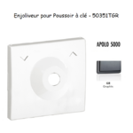 Enjoliveur pour poussoir à clé Apolo 50351TGR Graphite
