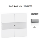 Doigt quadruple APOLO5000 50600TPR Argent
