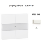 Doigt quadruple APOLO5000 50600TBR Blanc