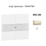 Doigt quadruple APOLO5000 50600TMF Ivoire