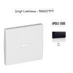 Doigt Interrupteur Lumineux APOLO5000 50602TPT Noir