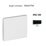Doigt Interrupteur Lumineux APOLO5000 50602TPM Noir MAT