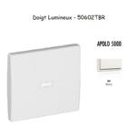 Doigt Interrupteur Lumineux APOLO5000 50602TBR Blanc