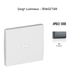 Doigt Interrupteur Lumineux APOLO5000 50602TGR Graphite