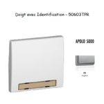 Doigt avec Identification APOLO5000 50603TPR Argent