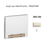 Doigt avec Identification APOLO5000 50603TMF Ivoire