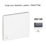 Doigt avec symbole Lumière  APOLO5000 50607TGR