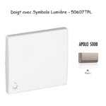 Doigt avec symbole Lumière  APOLO5000 50607TPL