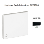 Doigt avec symbole Lumière  APOLO5000 50607TPM