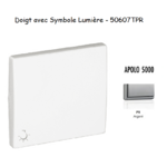 Doigt avec symbole Lumière  APOLO5000 50607TPR