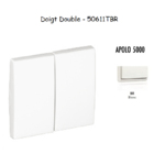 Doigt Double APOLO5000 50611TBR Blanc
