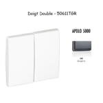 Doigt Double APOLO5000 50611TGR Graphite