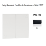 Doigt poussoir double va-et-vient de persienne APOLO5000 50612TPT Noir