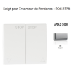 Doigt Inverseur de persienne APOLO5000 50613TPR Argent