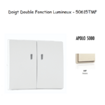 Doigt Double Fonction Lumineux APOLO5000 50615TMF Ivoire