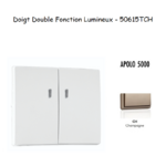 Doigt Double Fonction Lumineux APOLO5000 50615TCH Champagne