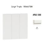 Doigt triple APOLO5000 50661TBR Blanc