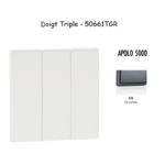 Doigt triple APOLO5000 50661TGR Graphite