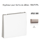 Enjoliveur rosette passage de cable APOLO5000 50671TPL Platine