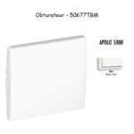 Obturateur APOLO5000 50677TBM Blanc MAT
