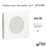 Enjoliveur pour haut parleur 2'' APOLO5000 50710TBR Blanc