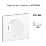Enjoliveur pour variateur APOLO5000 50721TBM Blanc MAT