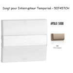 Doigt pour interrupteur temporisé APOLO5000 50745TCH Champagne