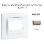 Enjoliveur pour chronothermostatl APOLO5000 50748TCH