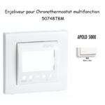 Enjoliveur pour chronothermostatl APOLO5000 50748TBM