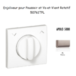 Enjoliveurpoussoir et va-et-vient rotatif APOLO5000 50761TPL Platine