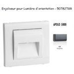 Enjoliveur pour lumière d'orientation apolo 5000 50782TGR Graphite
