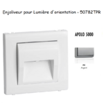 Enjoliveur pour lumière d'orientation apolo 5000 50782TPR Argent
