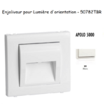 Enjoliveur pour lumière d'orientation apolo 5000 50782TBR Blanc