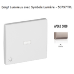 Doigt pour interrupteur Lumineux avec symbole lumière APOLO5000 50797TPL