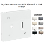 Enjoliveur pour Centrale avec USB, Bluetooth et Jack 3,5 mm 50856T
