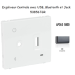 Enjoliveur pour Centrale avec USB, Bluetooth et Jack 3,5 mm 50856TGR