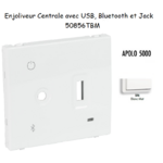 Enjoliveur pour Centrale avec USB, Bluetooth et Jack 3,5 mm 50856TBM