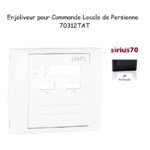 Enjoliveur commande locale de persienne Sirius 70312TAT Anthracite