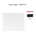 Doigt simple Sirius 70601TAT Anthracite