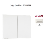 Doigt Double Sirius 70611TBR Blanc