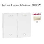 Doigt pour Inverseur de persienne Sirius 70613TMF Ivoire