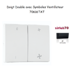 Doigt Double VMC Sirius 70616TAT