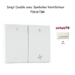 Doigt Double VMC Sirius 70616TBR