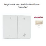 Doigt Double VMC Sirius 70616TMF