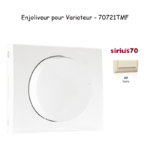 Enjoliveur pour variateur Sirius 70721TMF Ivoire
