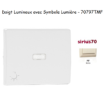 Doigt lumineux avec symbole lumière Sirius 70797TMF