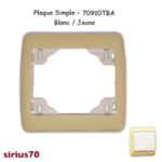 Plaque simple 70910TBA