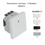 Permutateur Lumineux 2 modules Quadro 45052S