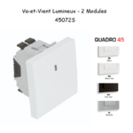Va-et-Vient lumineux 2 modules Quadro 45072S